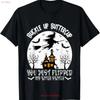 Buckle Up Buttercup You Just Flipped My Witch Switch Women's T Shirt for Da Vintage Washed Stretched Graphic Soft Streetwear