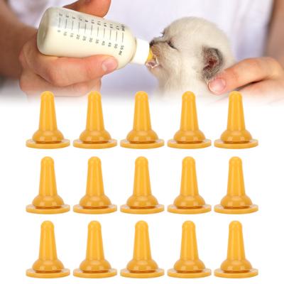 Pet Cat Dog Silicone Safety Soft Nurse Feeding‑Bottle Feeder Nipple Accessory Pet Silicone Nipple Silicone Nipple Nipple