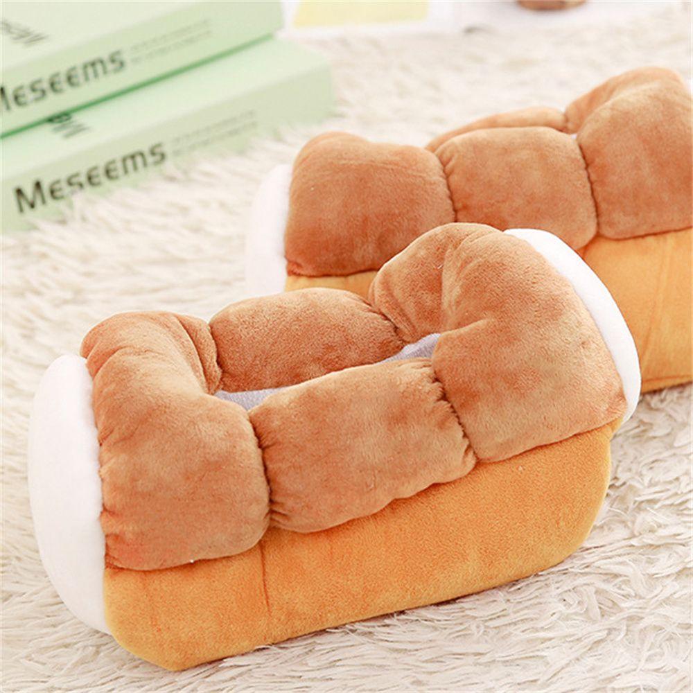 Tissue Paper Holder Simulation Bread Toast Plush Paper Napkin Case Plush Tissue Box Car Paper Boxes