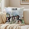 Kpop Trendy IIILLITS Cushion Cover Pillowcase Antidustmite Living Room Sofa Decor Cushion Room