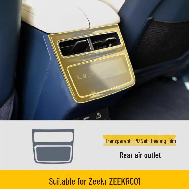 Zeekr 001 (2021-2025) Interior Console Sticker & Screen Protector.