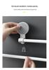Kitchen No-Drill Cabinet Paper Towel & Wrap Rack