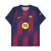 Nike FC Dri-Fit Barcelona Kulübü 25-26 İç Saha Oyuncu Sürümü Rahat Şık Kazak Kısa Kollu Futbol Forması Unisex Üstler HJ4544-456