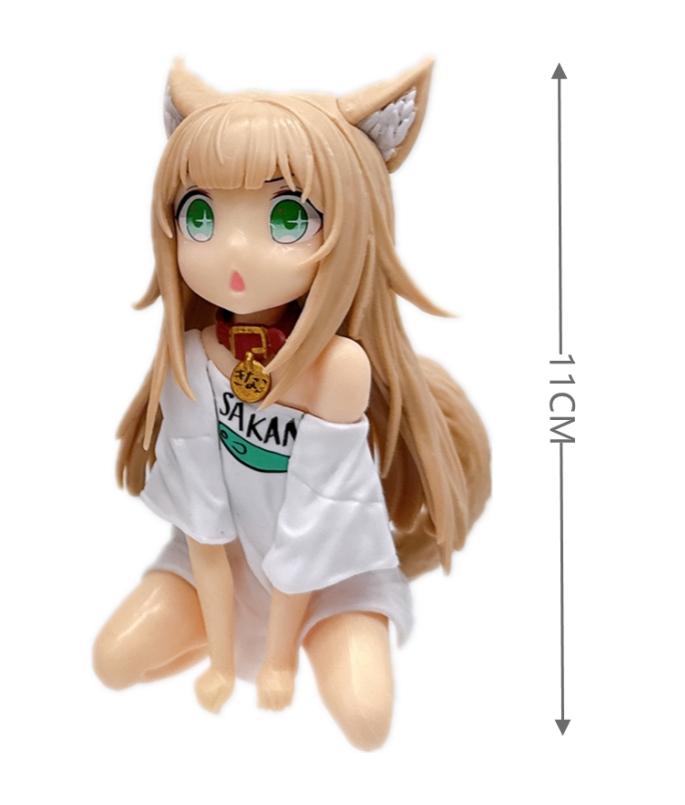 Моя кошка - прелестная девочка Kinako Милые Фигурки-Игрушки 11 см no box