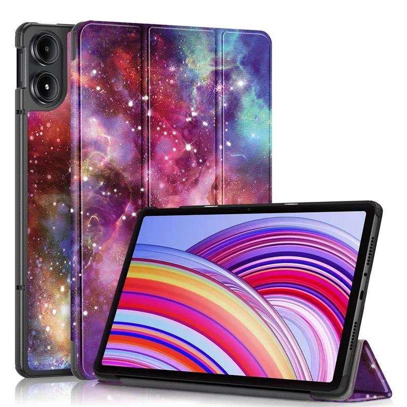 For Xiaomi Poco Pad 12.1 Cover Folding Stand Magnetic Smart Tablet for Xiaomi Redmi Pad Pro Case 12.1 Inch Auto Sleep/Wake