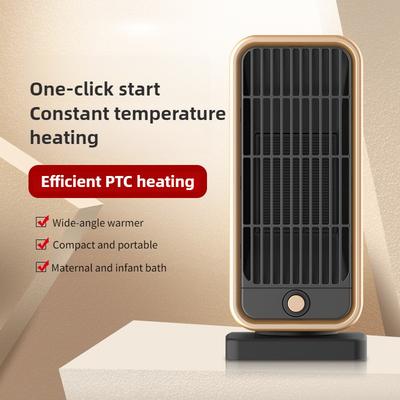 500W Tragbarer Winter Elektroheizer Haushalt Schnellheizung Heißluftgebläse Energiesparender PTC Heizer