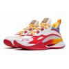 Li Ning Youth Team 2.5 Comfortable Rebound Support Mid-Top Basketball Shoes Kids basketball shoes White Red Blue YKBS050-15