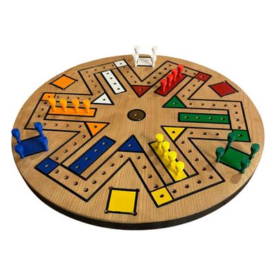 Jogos de Pista Rápida de Madeira Jogos de Tabuleiro de Pista Rápida Madeira Crianças Família Brinquedos Interativos para Brincar