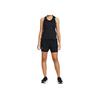 Under Armour Logo Print Elastic Waist Anti-Exposure Two-In-One Sports Shorts Women shorts Black 1382440-001