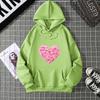 Mingxin clothing real shot printing hooded sweater women's autumn fashion personality loose zipper sweater foreign trade jacket wholesale