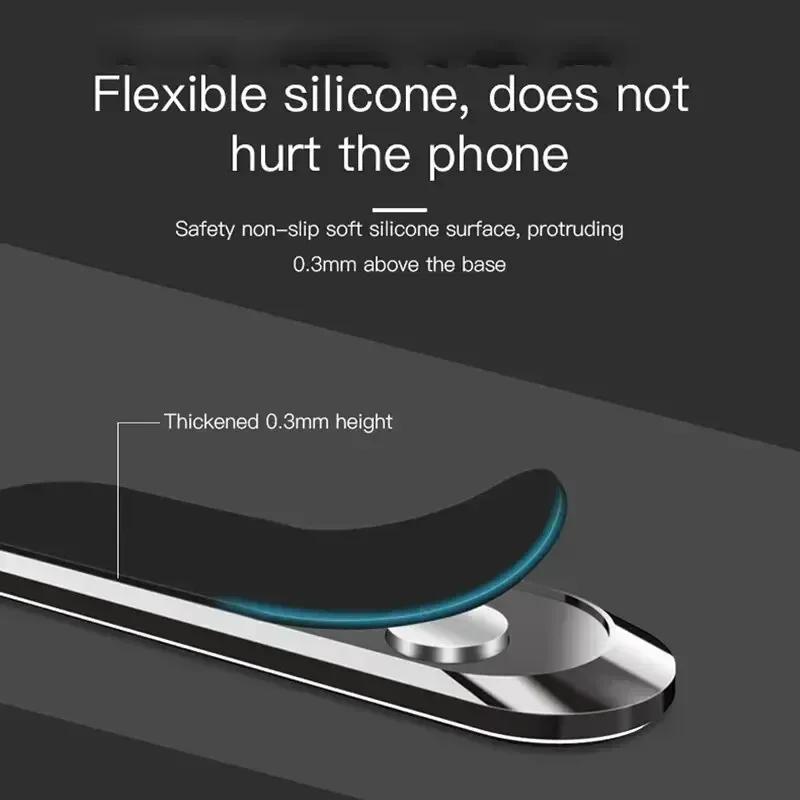 Universal Magnetic Car Phone Holder Stand Car Mount Mobile Cellphone GPS Support In Car Bracket for iPhone Huawei Samsung Xiaomi