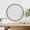 Day and Night - Day and Night Black Round Wall Mirror Ø 30 Cm