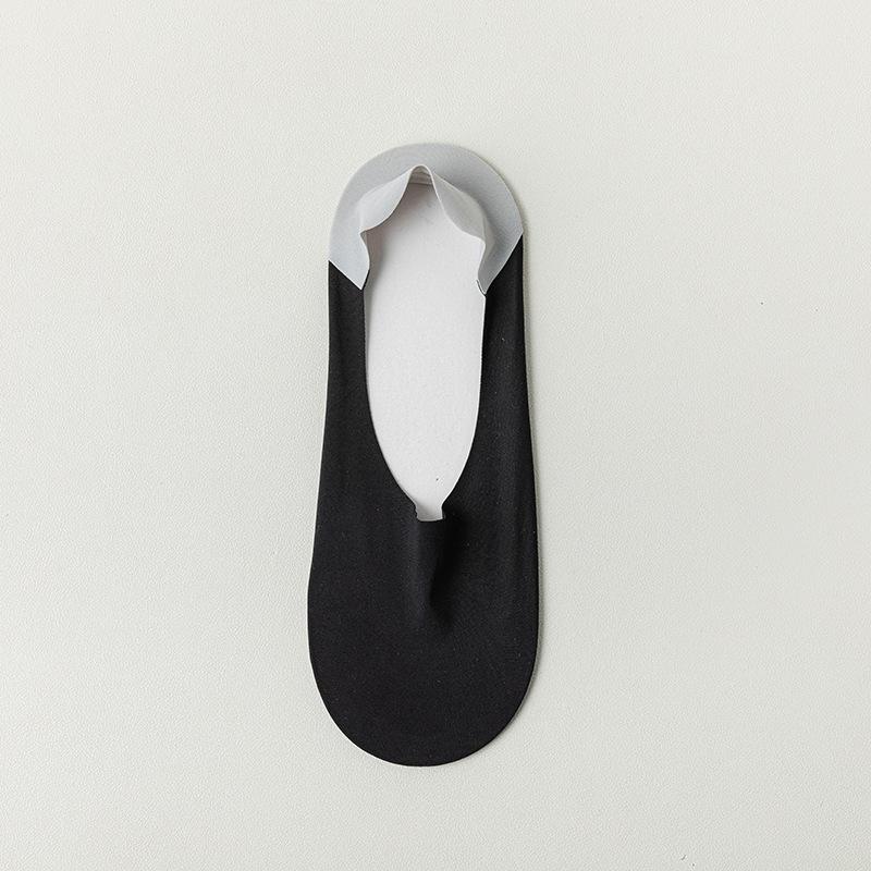 New Summer Invisible Socks For Male Nylon Ice Silk Non-slip Socks No Trace Casual Breathable Classic Men's Socks Breathable
