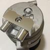 A/C Compressor Adapter Fitting A/C Compressor Fitting Adapter Replacement Aluminum Polished Finish