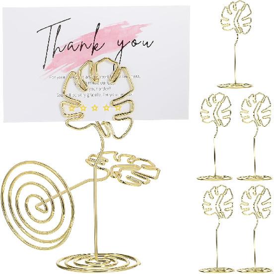 Table Number Holders, Place Card Holders, Picture Holders for Tables, Photo Holders for Tables, Small Table Card Holders for Centerpieces, Wedding