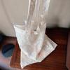 Handmade Embroidered Lace Op Bag European Organza Handbag Retro Chinese Sle Cotton Cloth Bag Tote Bag for Casual Use