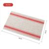 Pvc Striped Placemats, Heat Resistant Non-Slip Easy Clean For Home Dining Kitchen Parties & Daily Use
