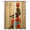 Curtain Ancient Egyptian God Of Wisdom Bedroom Kitchen Curtains Living Room Decoration Items Window Curtains for Living Room