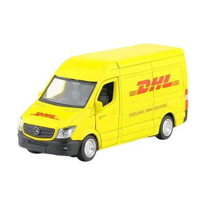 Model Samochodu Zabawka BENZ CITY Sprinter w Skali 1/36 Metal Diecast z Napędem Pull Back dla Dzieci Prezent Kolekcja Zabawek Prezent na Urodziny