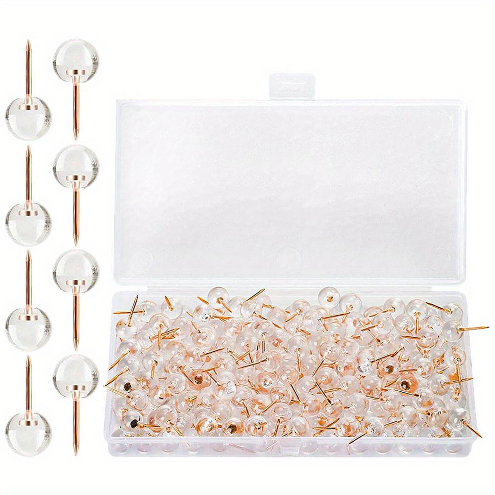 100PCS Multi-function Push Pin Convenient Pushpins Replaceable Thumb Tacks Home Supply For Wall Pushpins For Cork Board Office