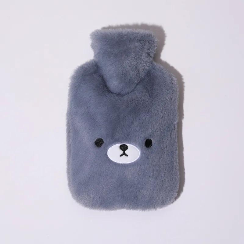 1pc Water Bottle, 1000ml Water-Filled Water Bottle, Hand and Foot Warmer for Girls,Cute Plush Cloth Cover