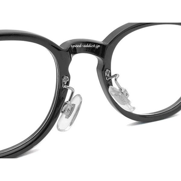 Used BOSLLINGTON SUNGLASS for JAPANESE BLACK CLEAR/Bosllington Sunglasses Asian Fit Black Boston Wellington Retro Coordination Pollen Countermeasure