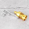 Car Turbine Whistle Exhaust Pipe Speaker Modified Automobile Motorcycle Car AccessoriesGold