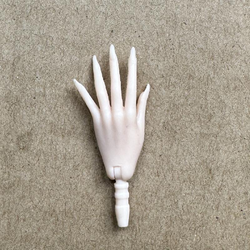 1pcs MENGF Body Replacement Hands With Long Nails Different Gestures Universal For 1/6 FR/IT Doll Super Model DIY Manicure