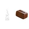 Modern Resin Flame Figurine And Multifunctional Napkin Organizer Sculpture for Desktop Patio Office
