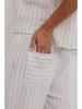 2025 Women's Striped Retro Casual Summer Two-Piece Set