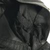 Prada Tasche mit dreieckiger Logo-Platte Rucksack Leder / Nylon Schwarz
