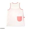 The School Salmon Bears' Apron, Pink/Ivory [ST-IKU0004]