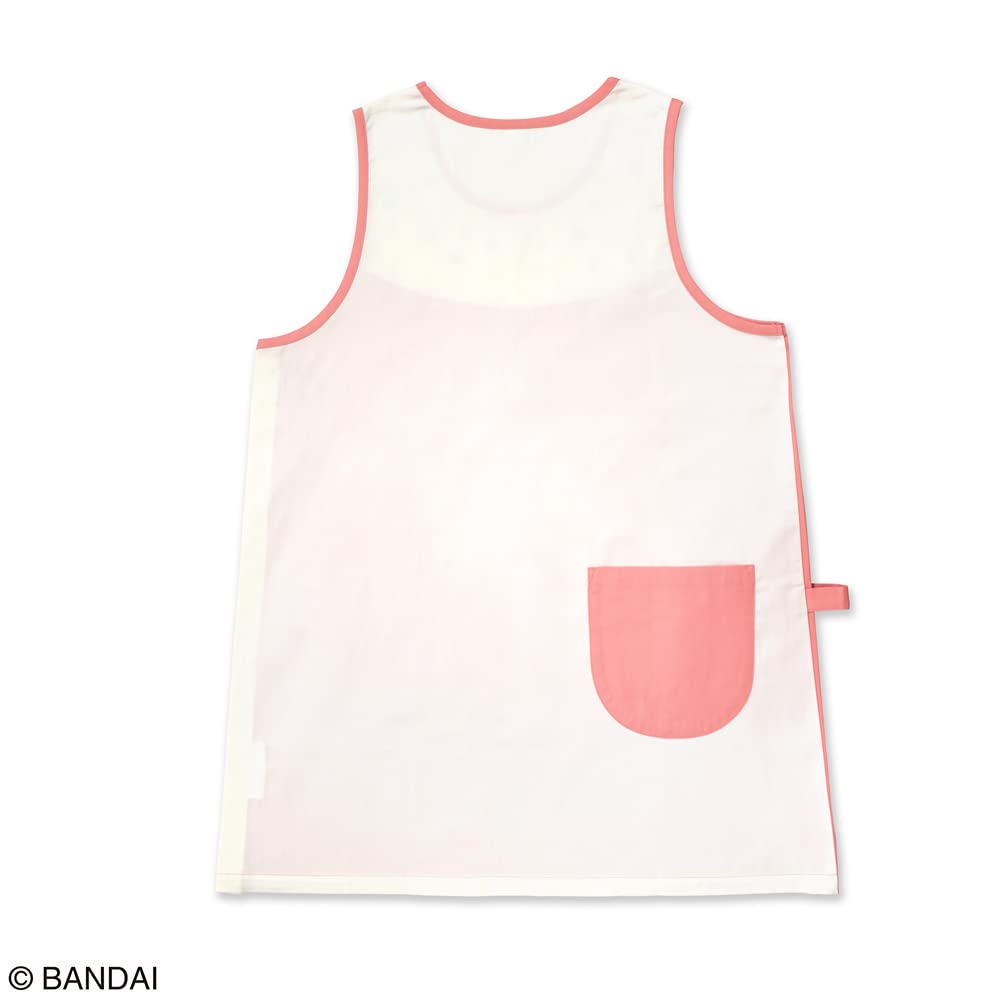 The School Salmon Bears' Apron, Pink/Ivory [ST-IKU0004]