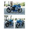 1/12 Scale Suzuki GSX-R1000R Alloy Racing Motorcycle Model Diecast Street Cross-Country Motorcycle Model High Simulation