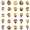 50 Sunshine Sunflower Boy Theme Waterproof Decorative Stickers Diy Mobile Phone Case Skateboard Guitar Water