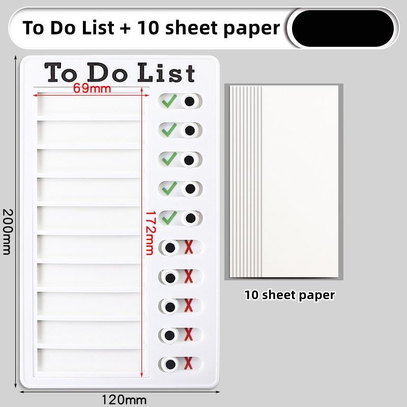 

Доска для заметок «Мои дела» Список дел Набор бумаги Съемный ежедневник Календарь Создатель задач Контрольный список Офис Школа