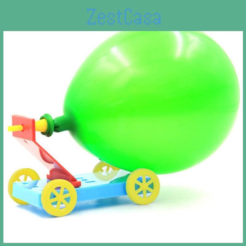 Stem Diy Physics Toy Set With Rebound Air Balloons For Kids Educational Activity