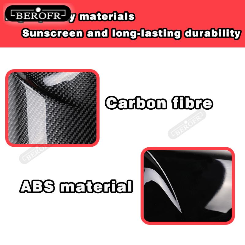 Car Front Bumper Splitter ABS Bright Black Front Bumper Lip Wind Knife ReplacementFor Tesla MODEL 3 Front Bumper Wind Knife