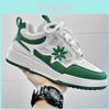Casual Men Shoes Spring New Korean Style Sneakers With Floral Decor For Travel And Daily Use