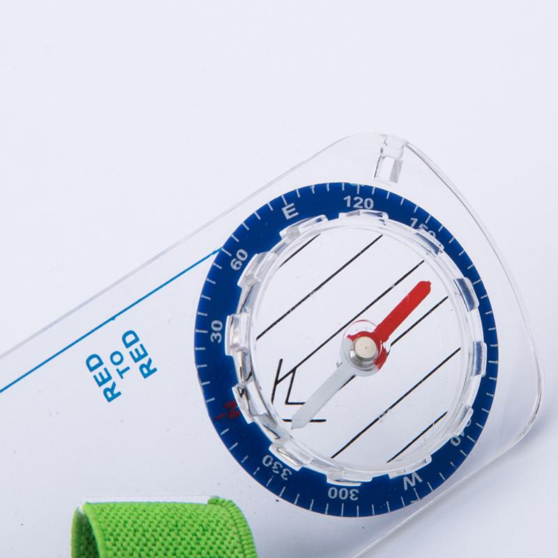 1pc Outdoor Professional Thumb Compass Competition Orienteering Compass Portable Compass Scale Compass