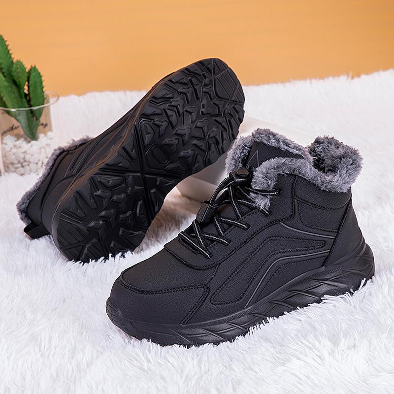 Tokyo new leather waterproof walking shoes non-slip mother shoes father casual sports shoes