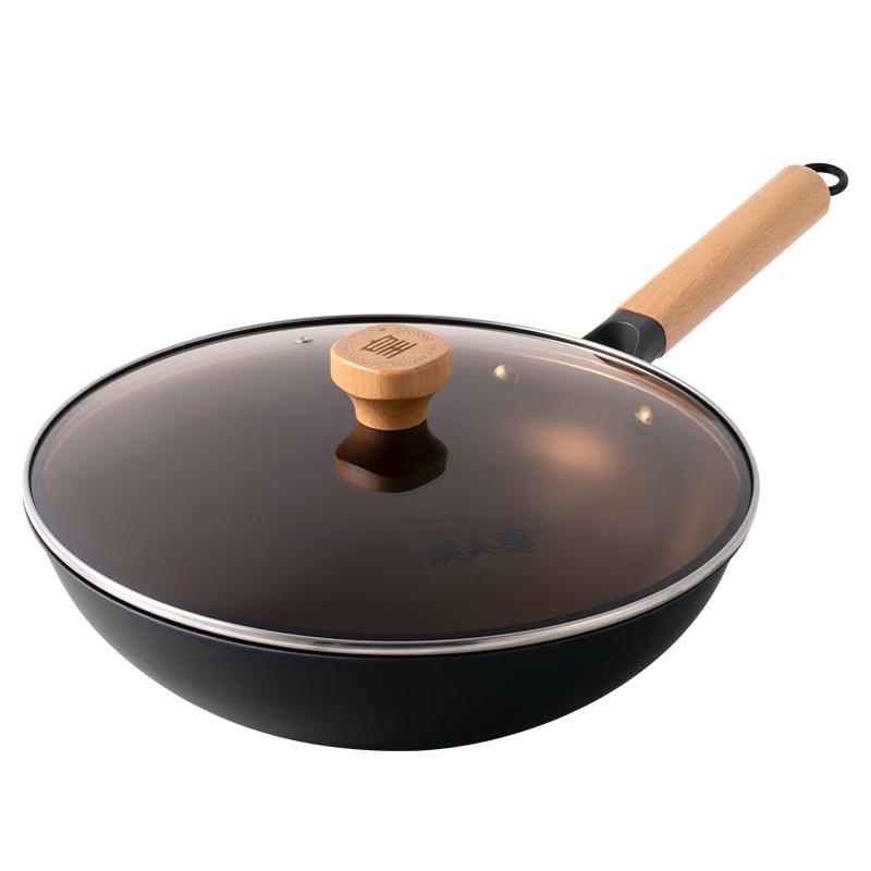 Chui Da Huang 32cm Wrought Iron Non-stick Wok