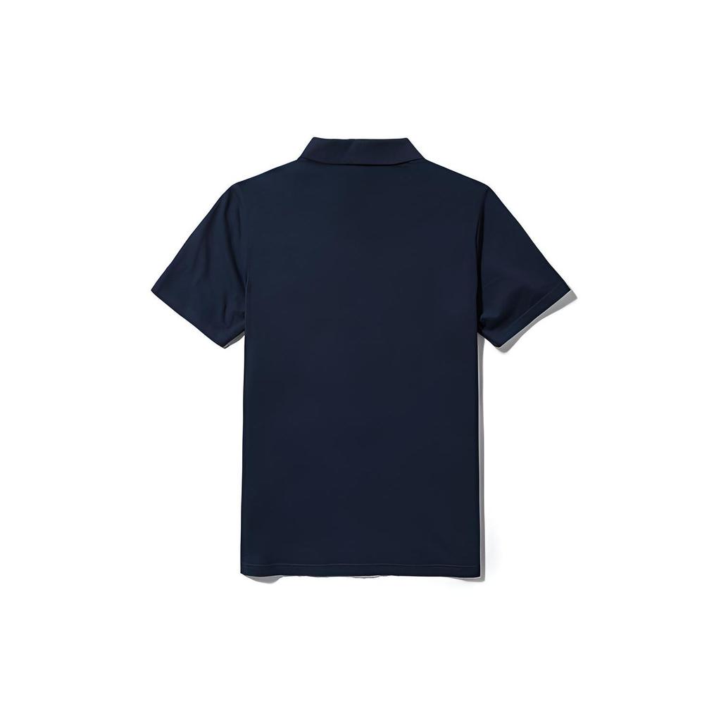 Timberland Casual Breathable Short Sleeve Polo Shirt Men tops Deep-Sapphire-Blue A6427-433