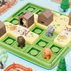 Hide-And-Seek Table Game Set With Puzzle Building Educational Toys Children Logical Thinking Puzzle Parent-child Interactive