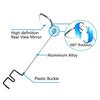 360 Degree Rotation Bicycle Mirror Rear Eyeglass Helmet Mount Rearview New Riding Mirror  Cycling