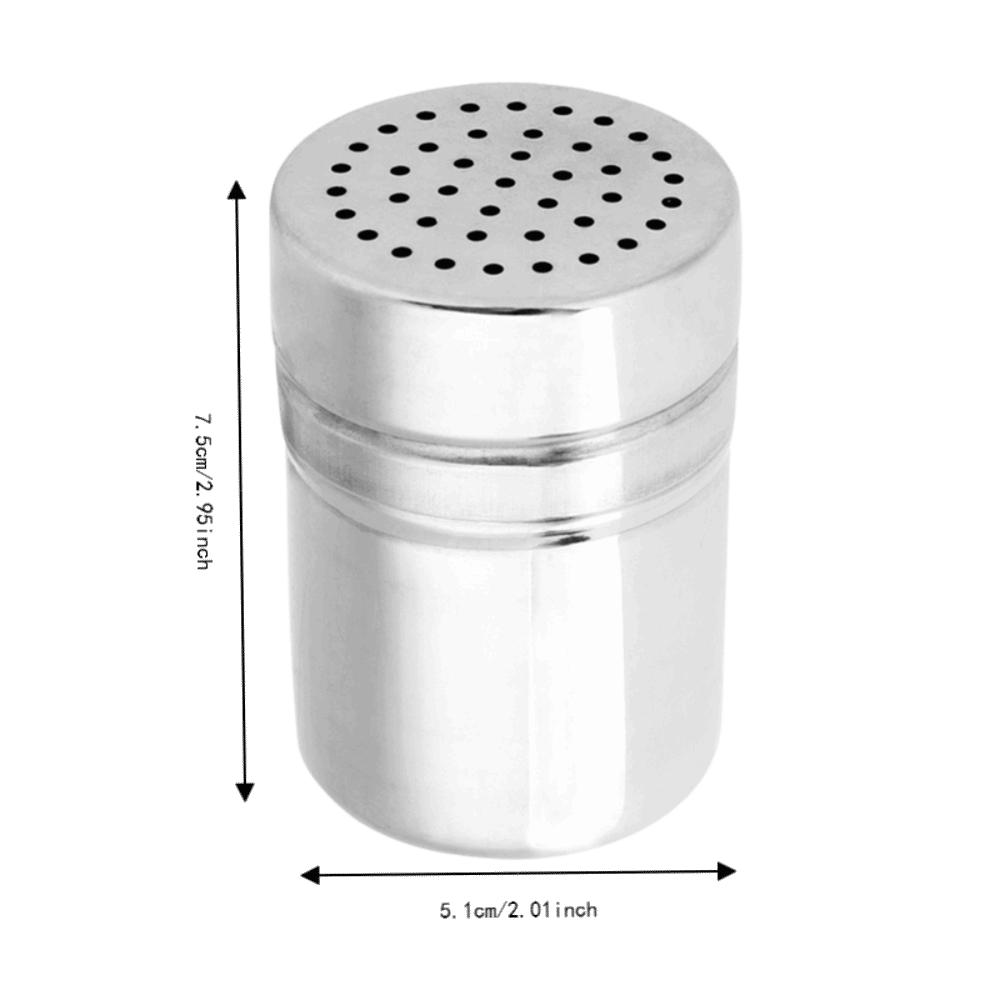 2PCS Stainless Steel Chocolate Dessert Mold Perforated Lid Pudding Mould Kitchen Counter