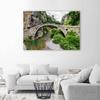 Canvas print, Old stone bridge