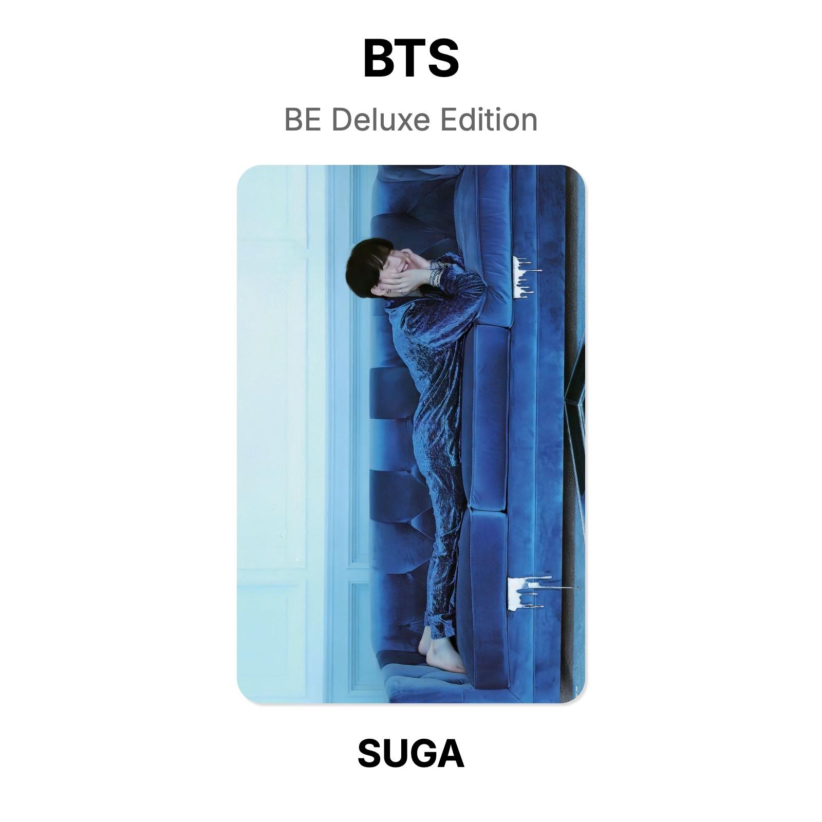BTS BE Deluxe Edition Official Photocard SUGA