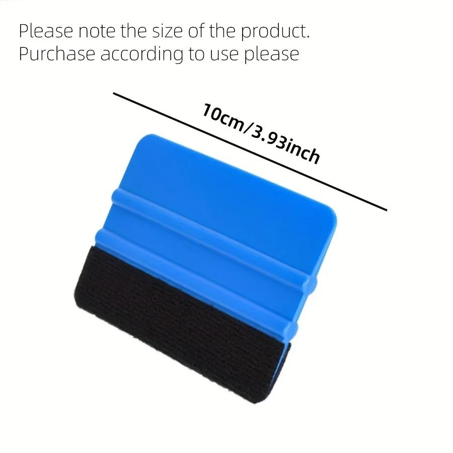 1-4 Stück Auto Folienrakel Vinyl Wrap Folie Karte Rakel Auto Folienverklebung Wildleder Filzrakel Autostyling Aufkleber Zubehör