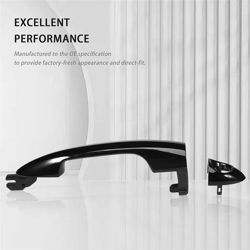Car Front Door Handle For Alfa Romeo 147 Giulietta Lancia 2012-Door Exterior Handle Opener Outer Handle